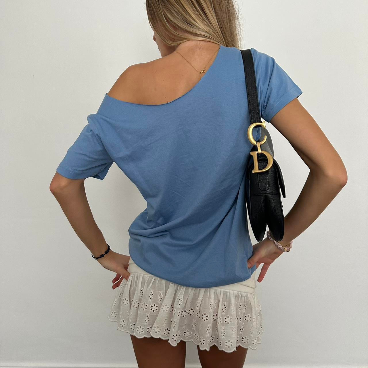 Vintage 90’s American College off the shoulder tee