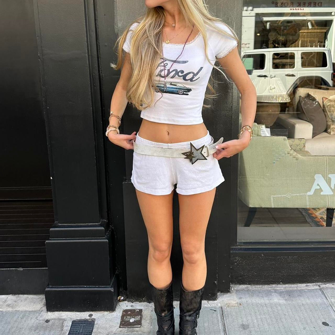 Vintage 2000’s Ford baby tee