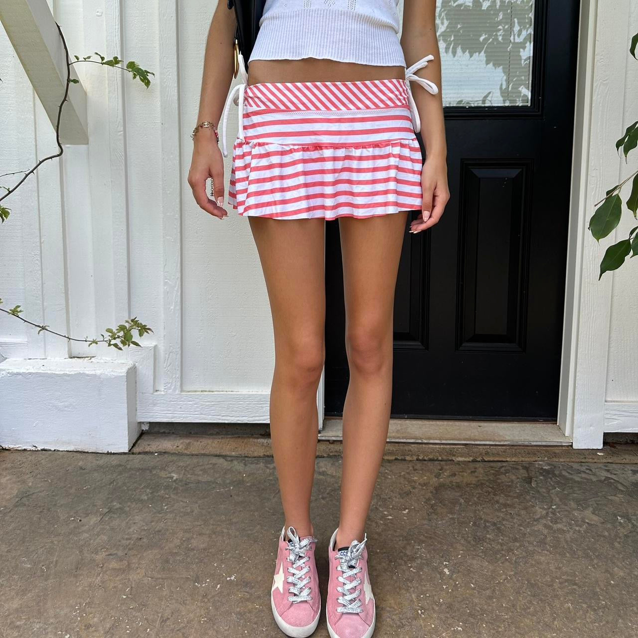 Vintage 90’s stripe mini skirt