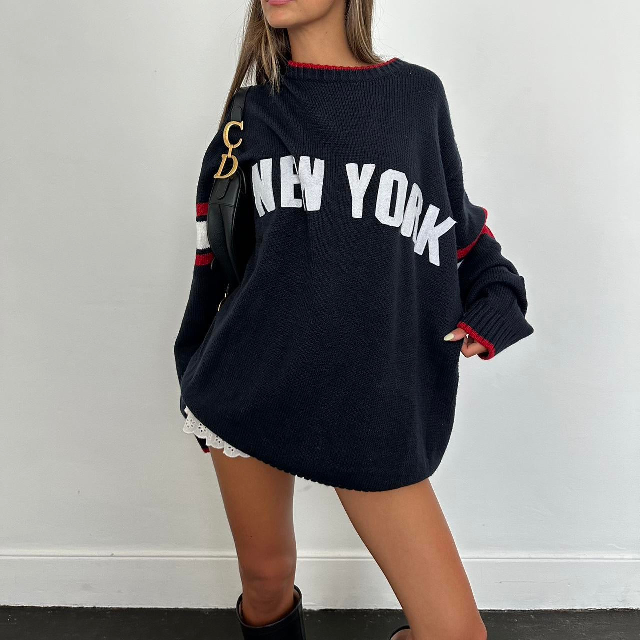 Vintage New York knitted jumper