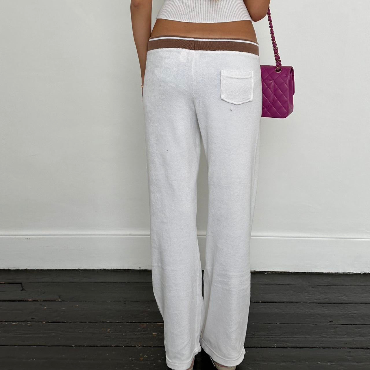 Vintage 90’s rare Victorias Secret brown and white sweatpants