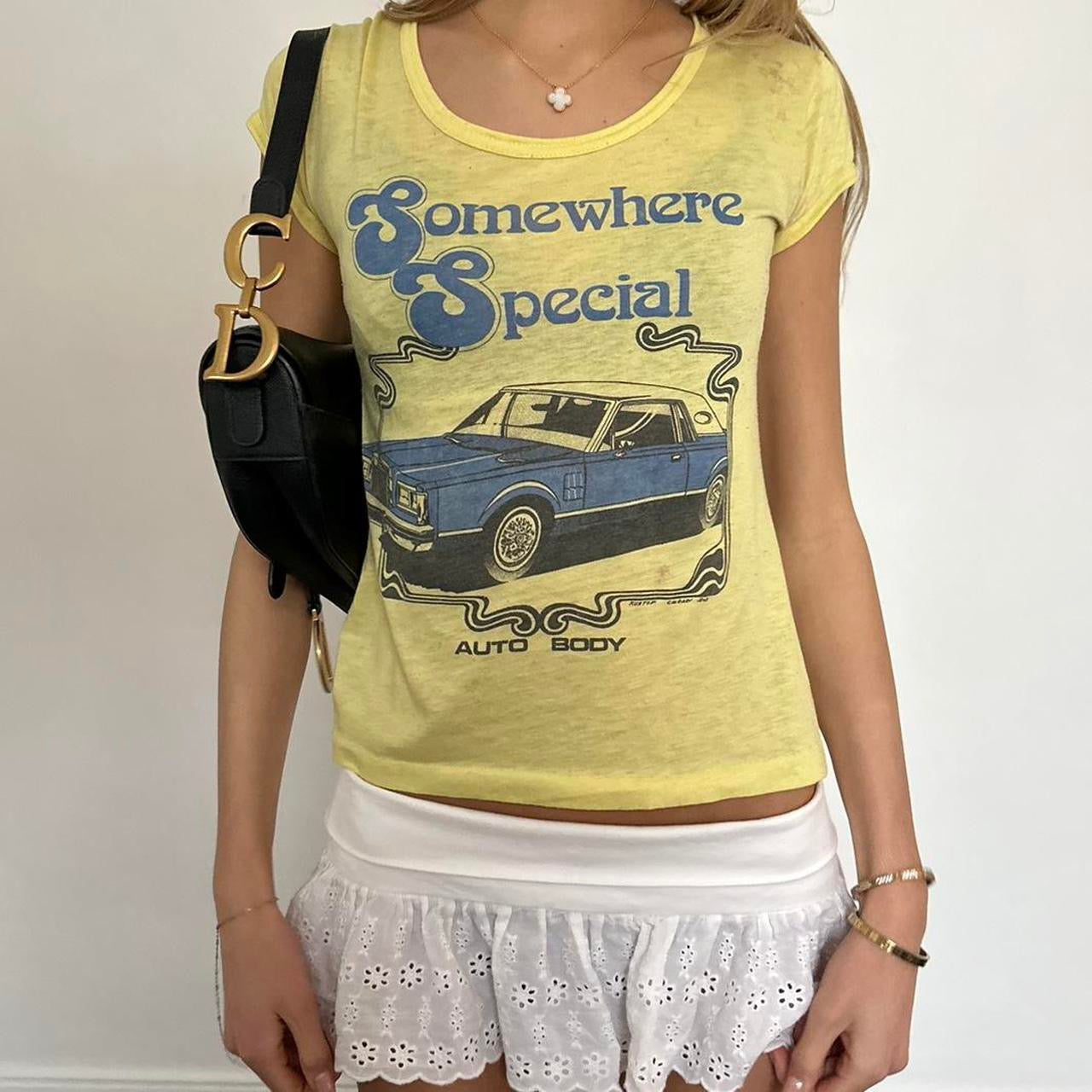 Vintage 90’s ‘Somewhere Special Auto Body’ baby tee