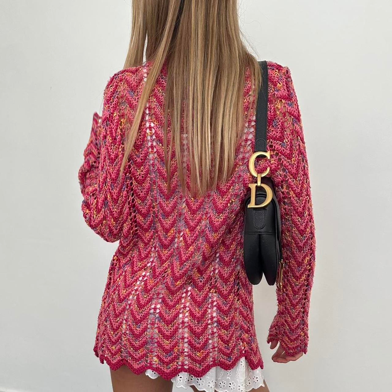 Vintage 90’s beautiful button open front long sleeve cardigan top