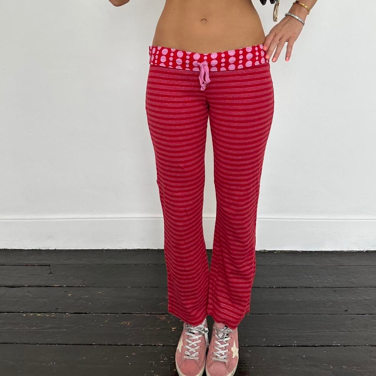 Vintage 2000’s Victoria’s Secret rare striped pants