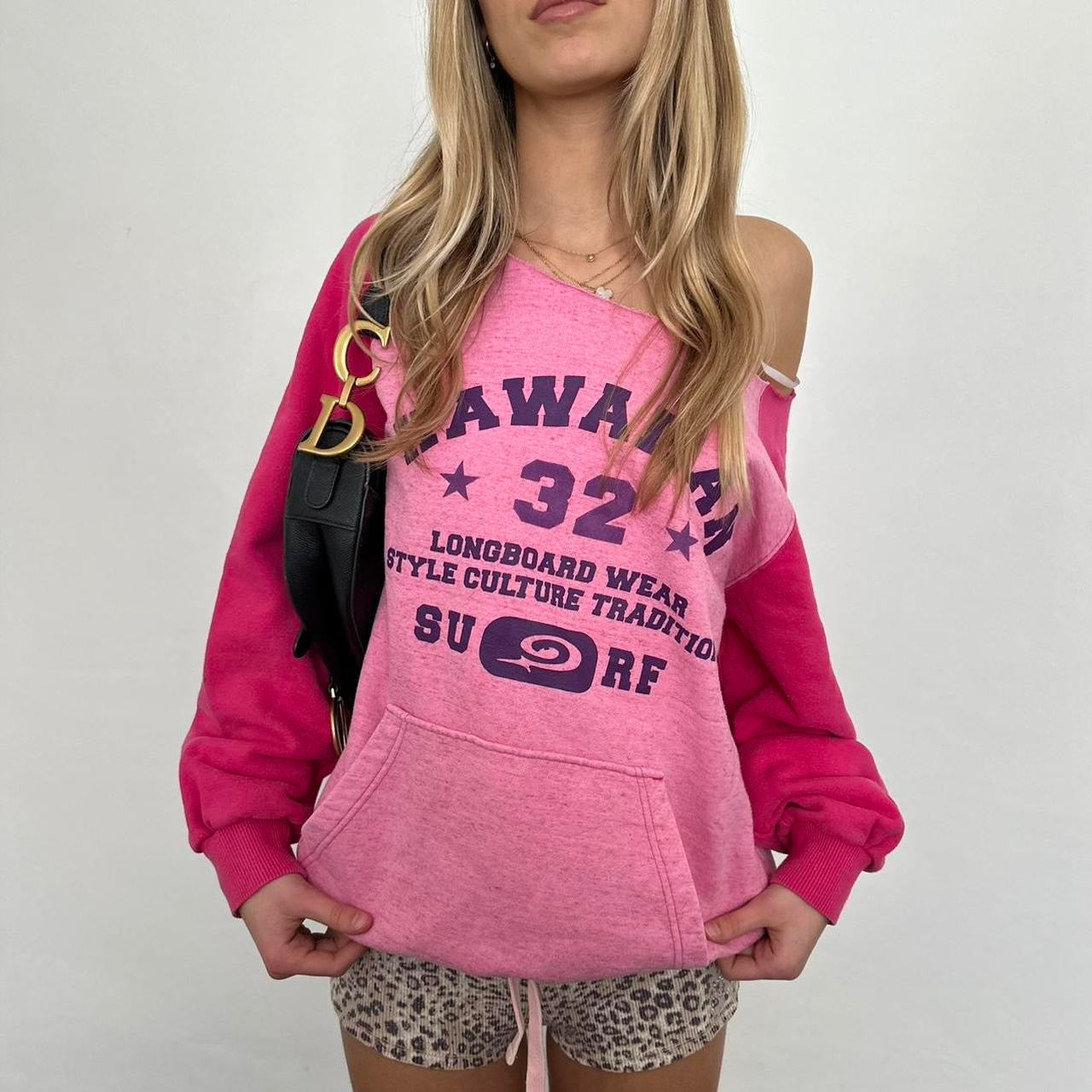 Vintage Hawaii surf graphic sweatshirt