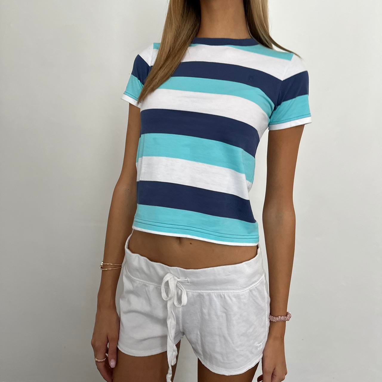 Vintage Ralph Lauren striped baby tee π€π©΅π