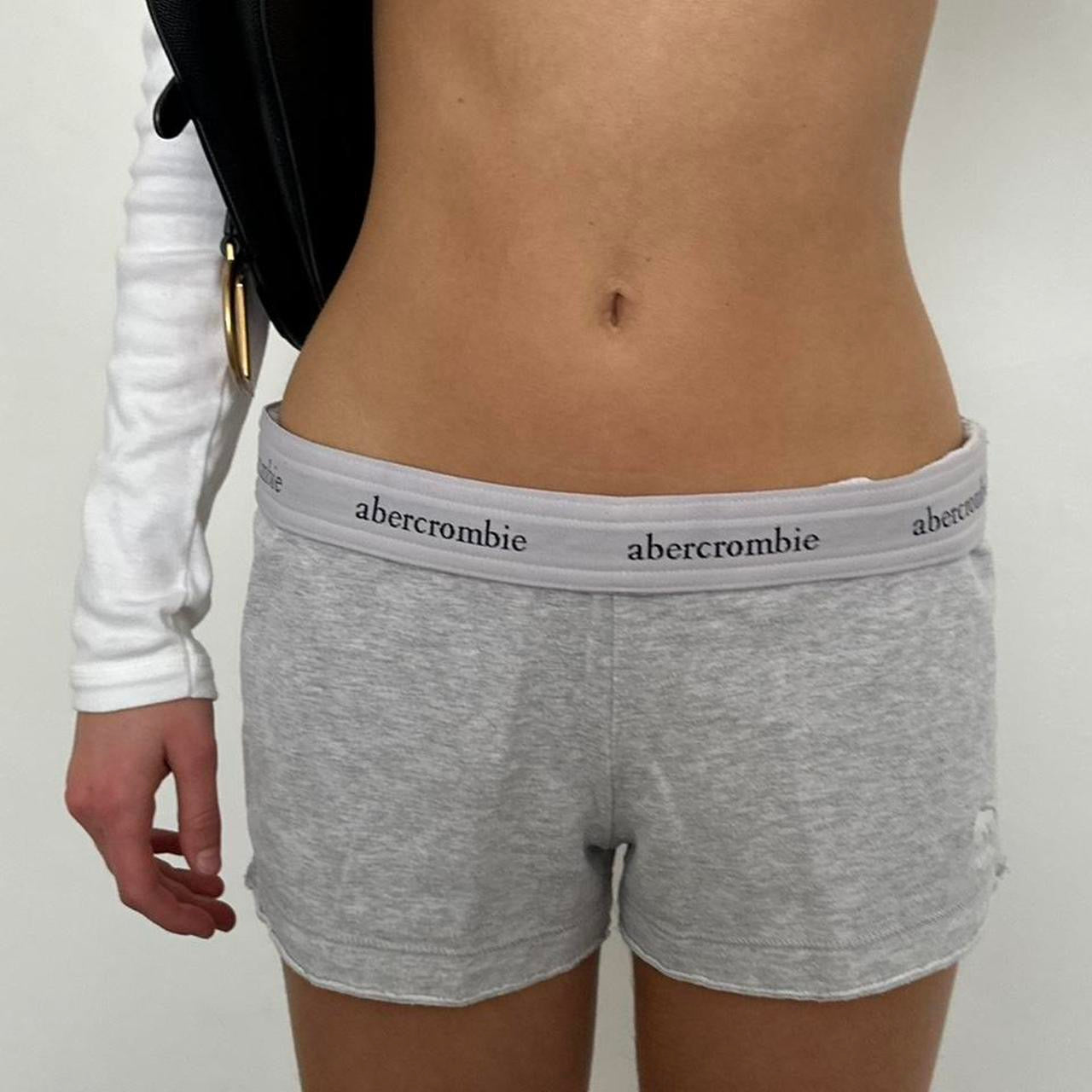 Vintage grey 2000’s Abercrombie mini shorts
