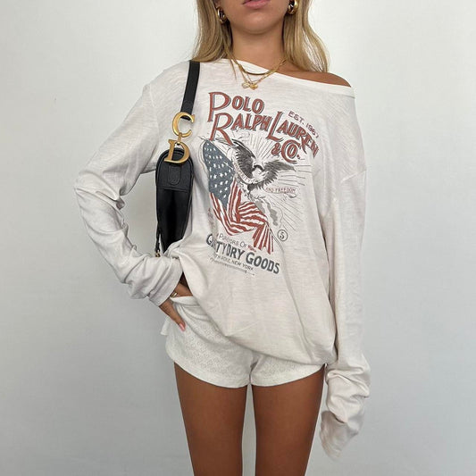 Vintage Ralph Lauren long sleeve oversized top