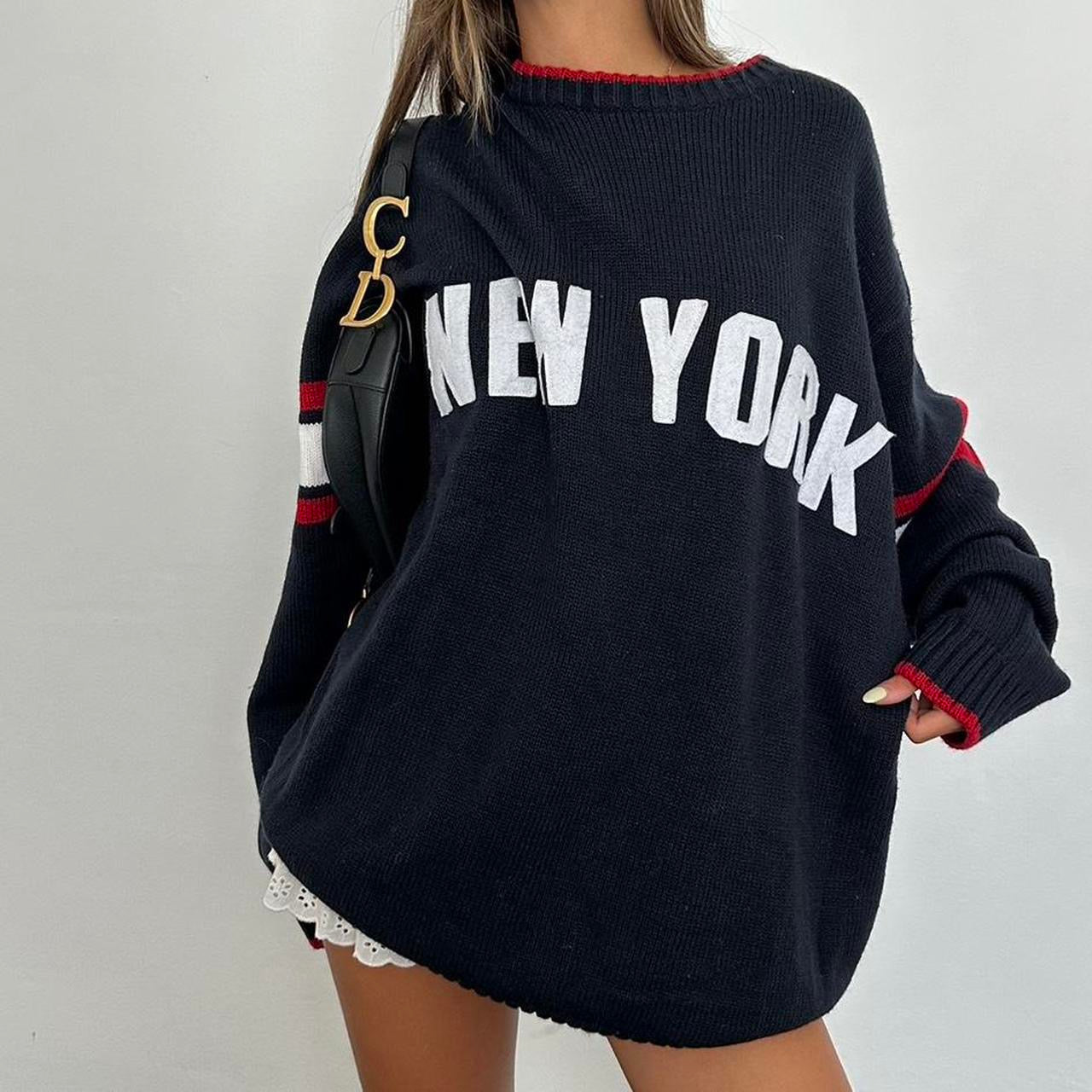 Vintage New York knitted jumper