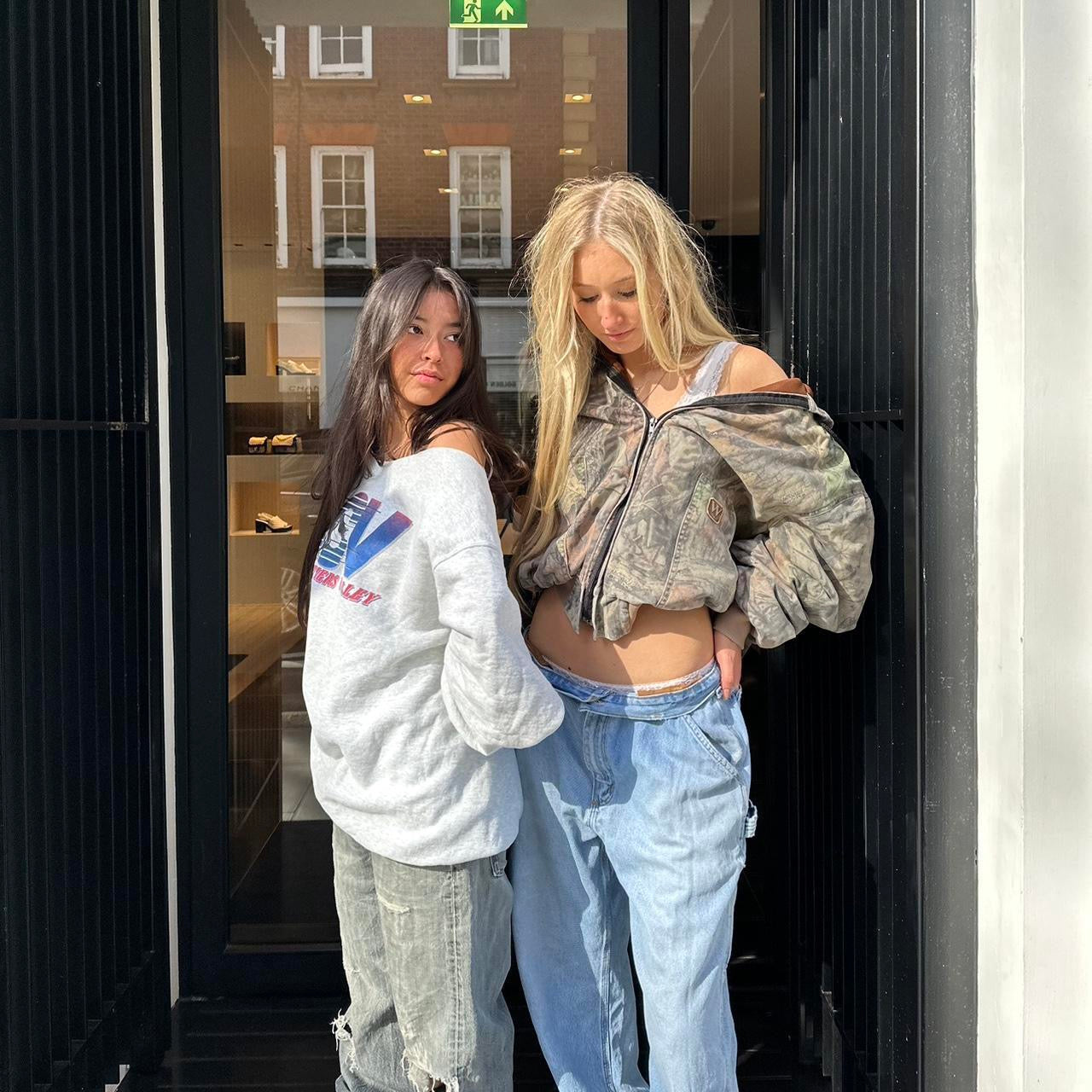 Vintage camo soft bomber jacket 🫎⚡️