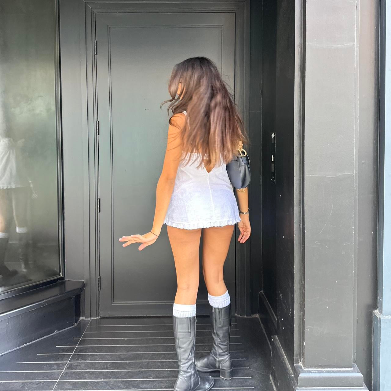 Vintage 90’s white babydoll top