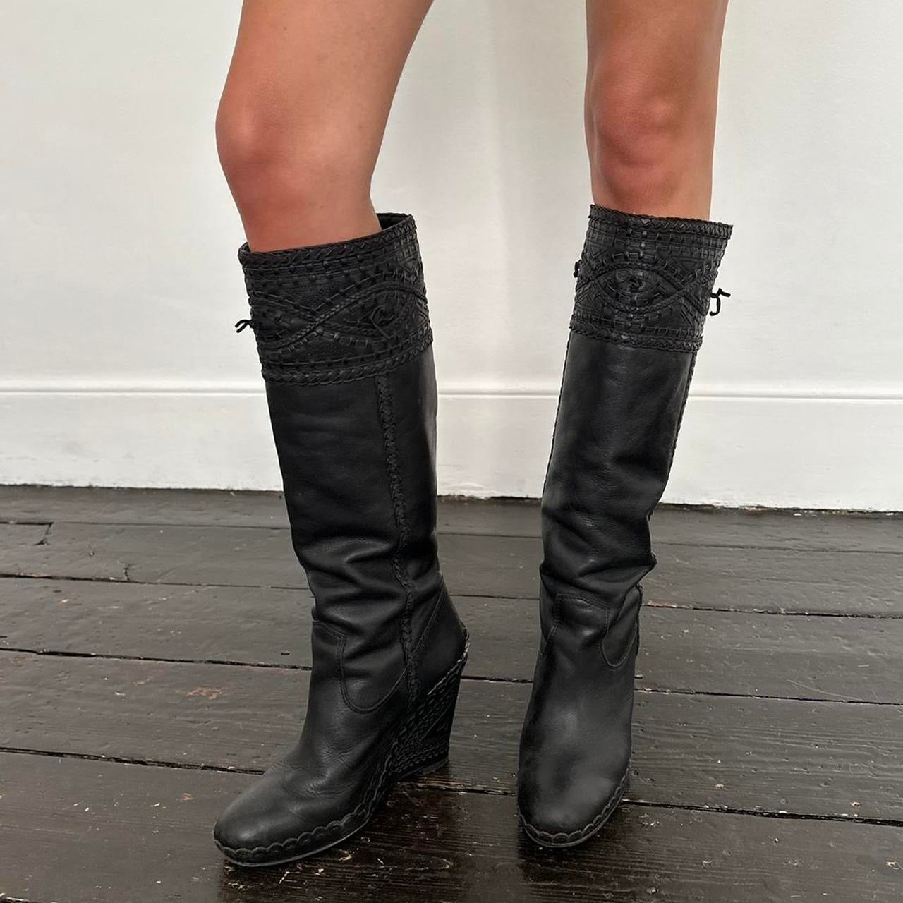 Womens Tall Black Wedge Boots Knee High Black Wedge Dress Boots Wedge Boots Knee Length Womens Womens Tall Black Wedge Boots Knee High Black Wedge Dress Boots Wedge Boots Knee Length Womens