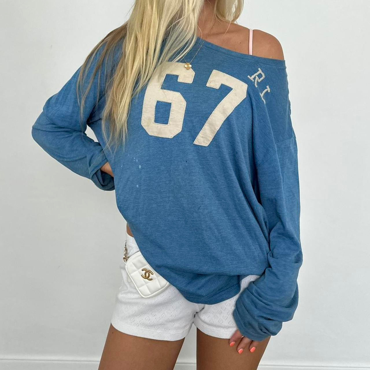 Vintage 90’s Polo Ralph Lauren jersey long sleeve top