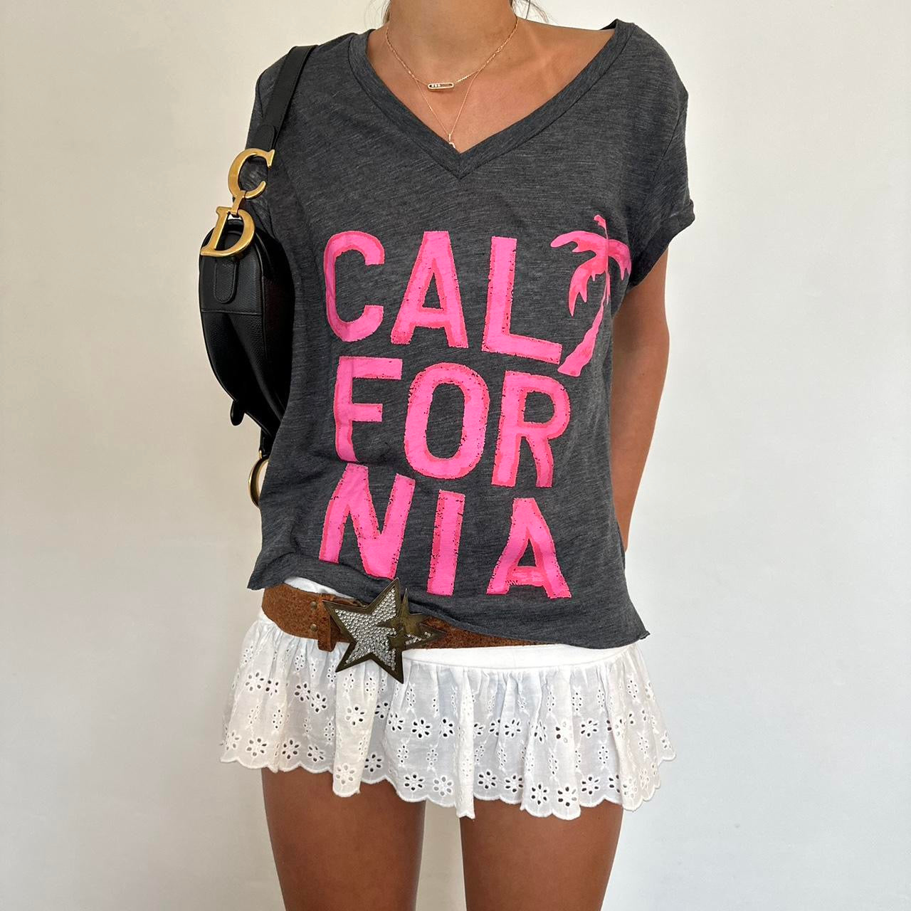 Vintage California grey tee