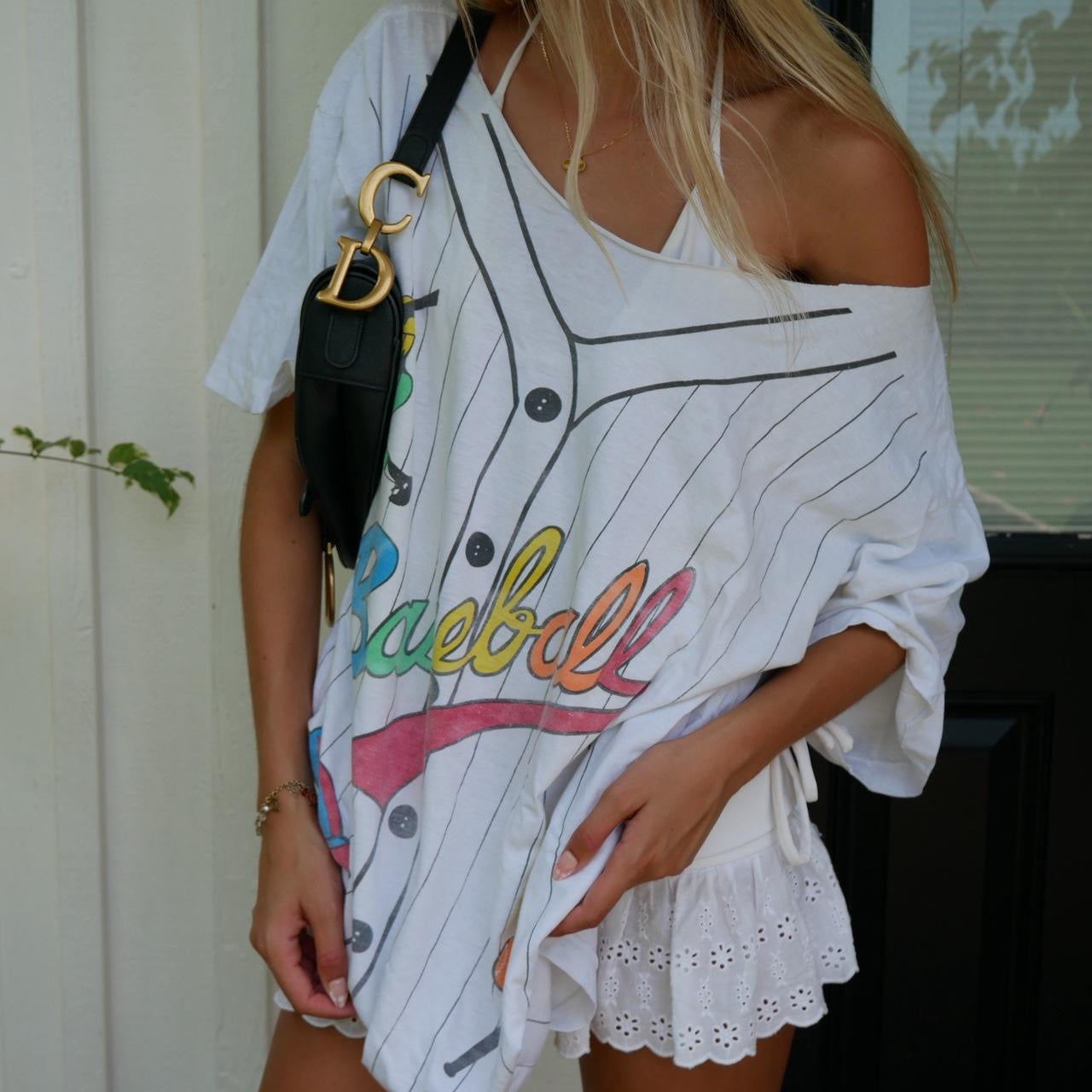 Vintage baseball jersey T-shirt