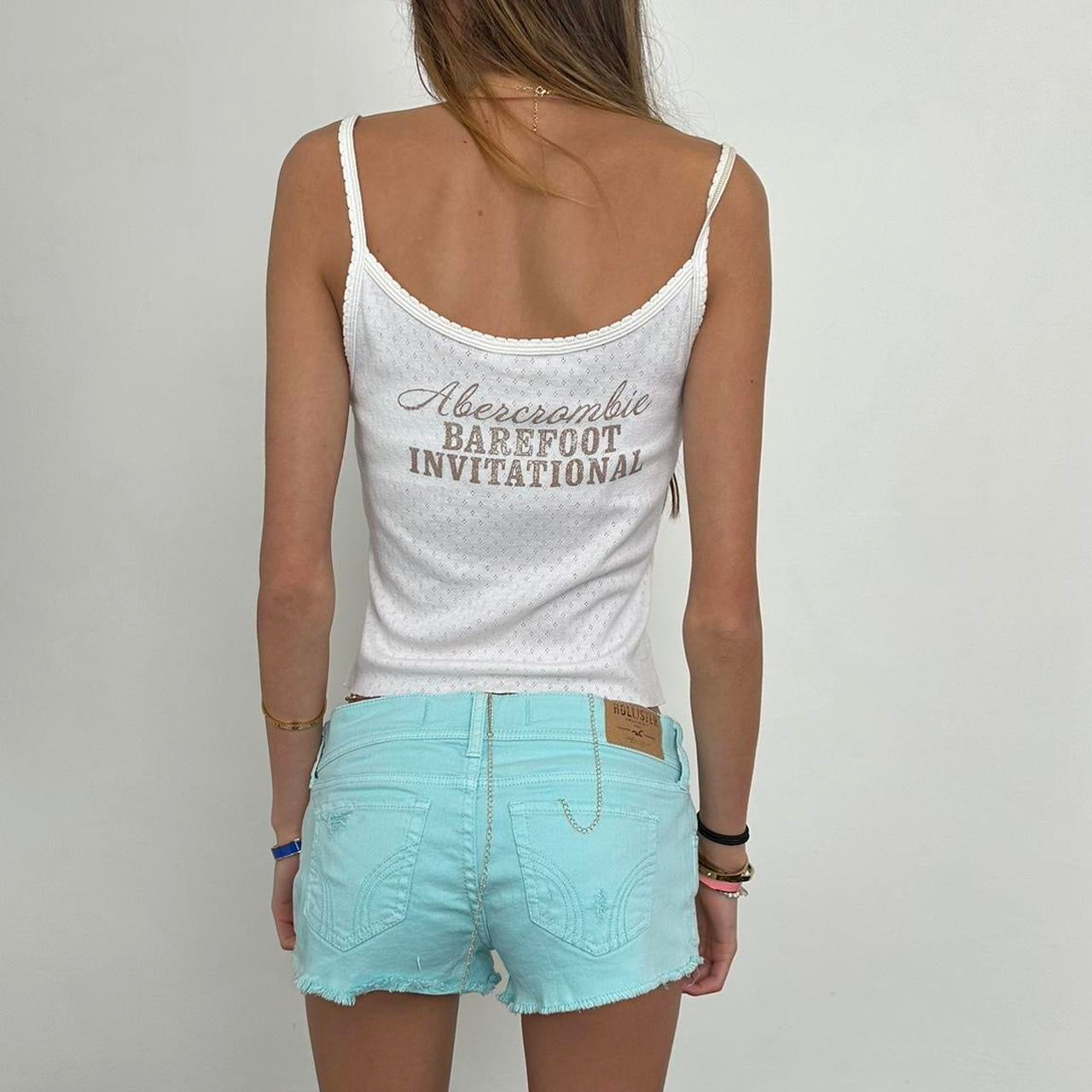 Vintage Hollister aqua early 2000s shorts 🩵🐬