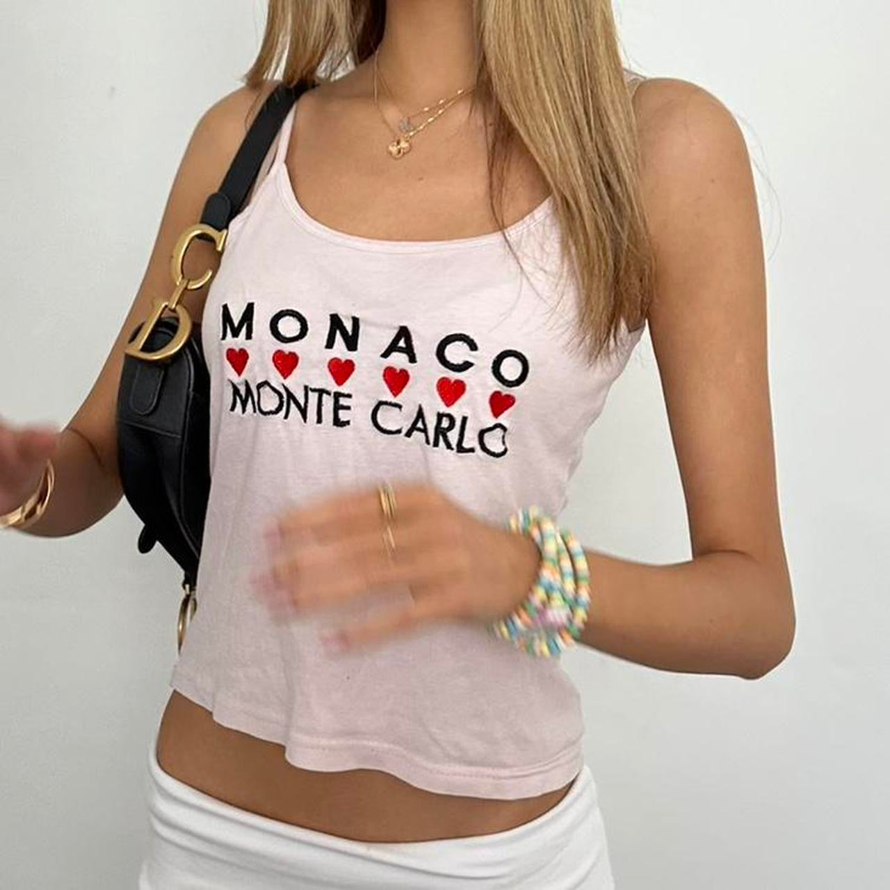 Vintage 90’s Monaco Monte Carlo cami tank top
