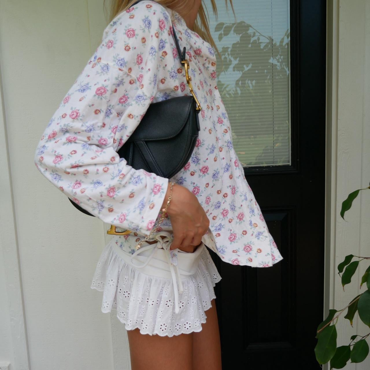 Vintage 90’s Victoria’s Secret floral cardigan