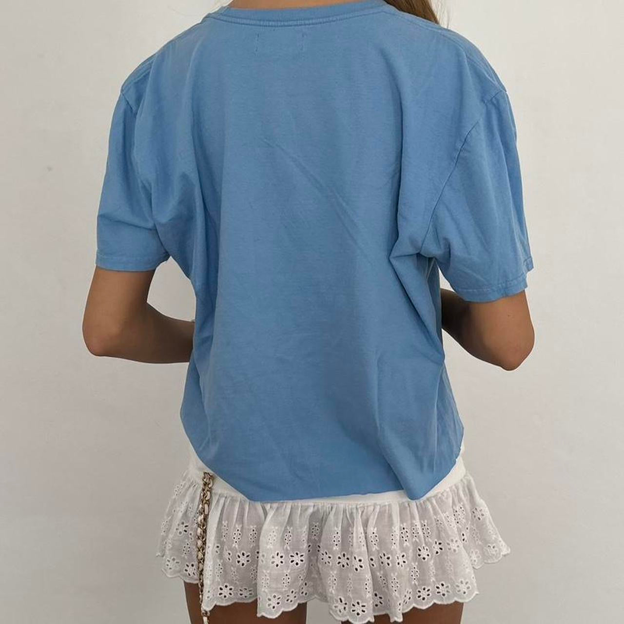 Vintage Ralph Lauren blue graphic relaxed top
