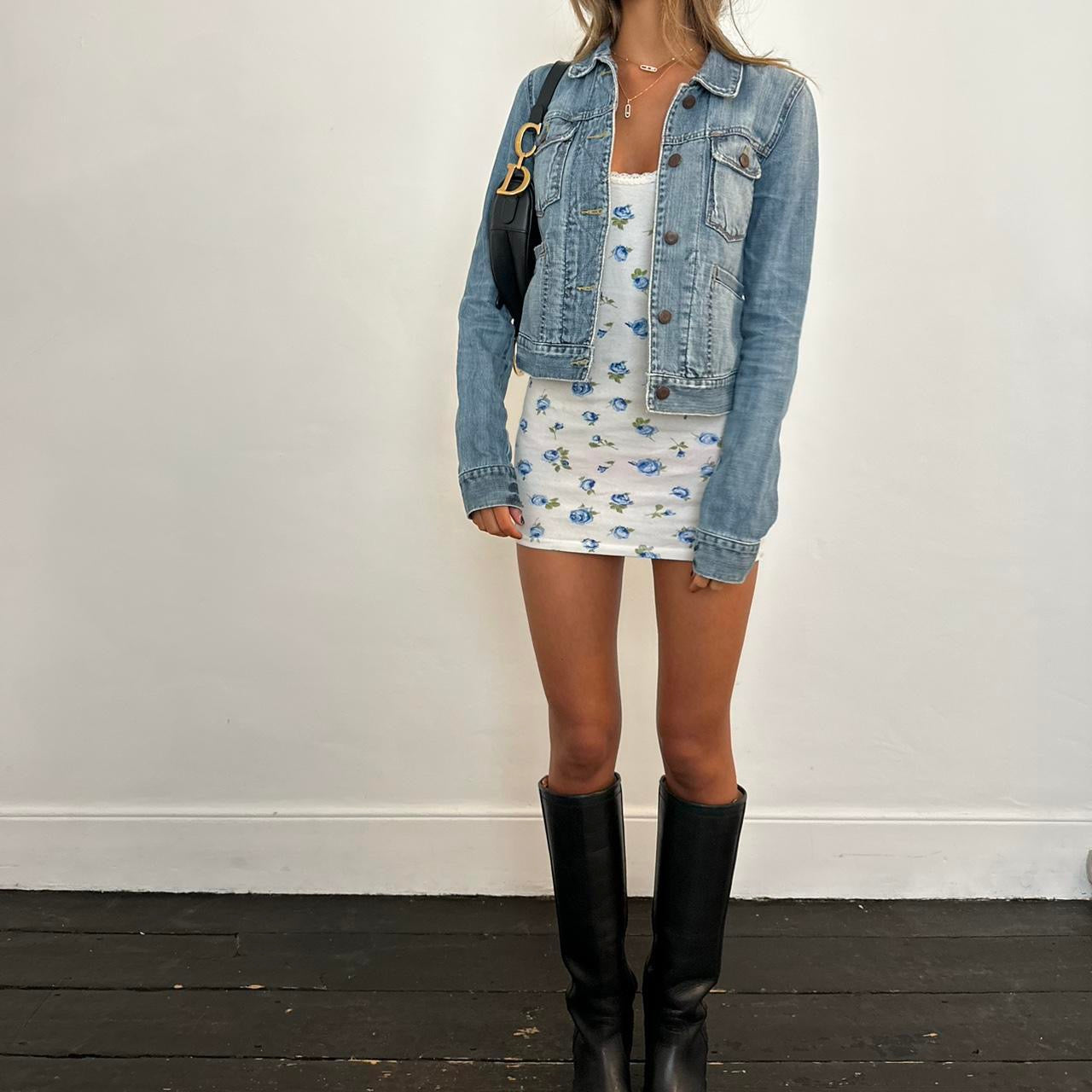 Vintage early 2000’s original Abercrombie denim jacket