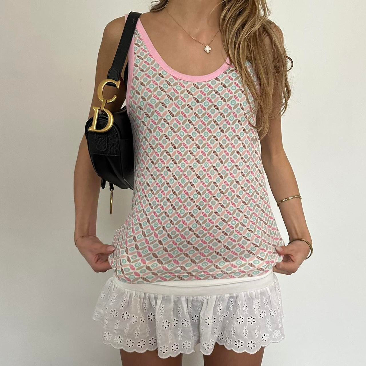 Vintage pastel cami top