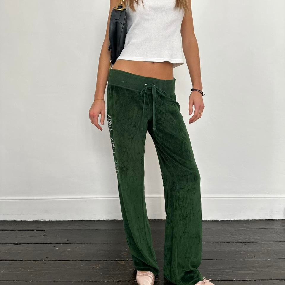 Vintage Victoria’s Secret green velvet pants