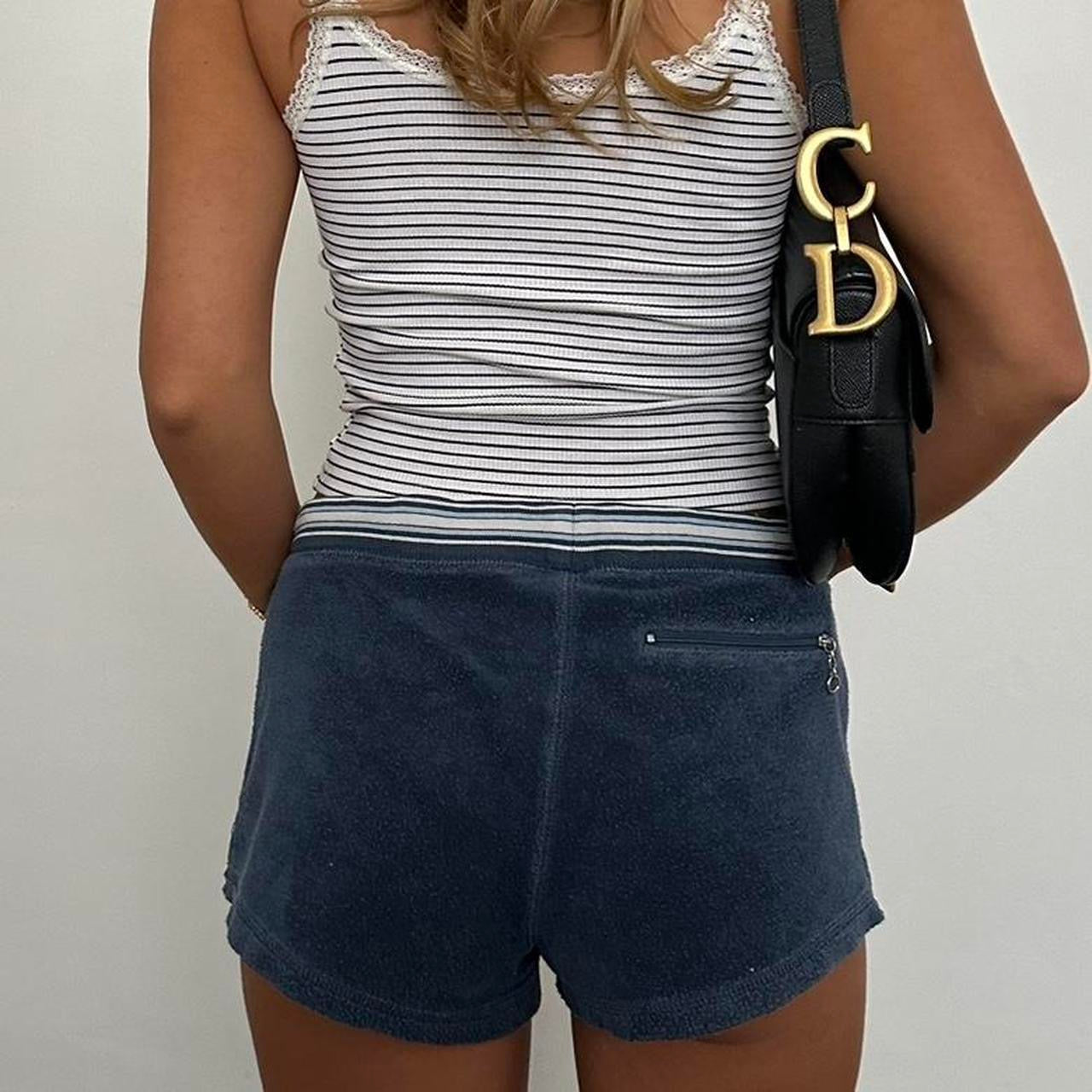 Vintage 2000’s Abercrombie and Fitch blue shorts