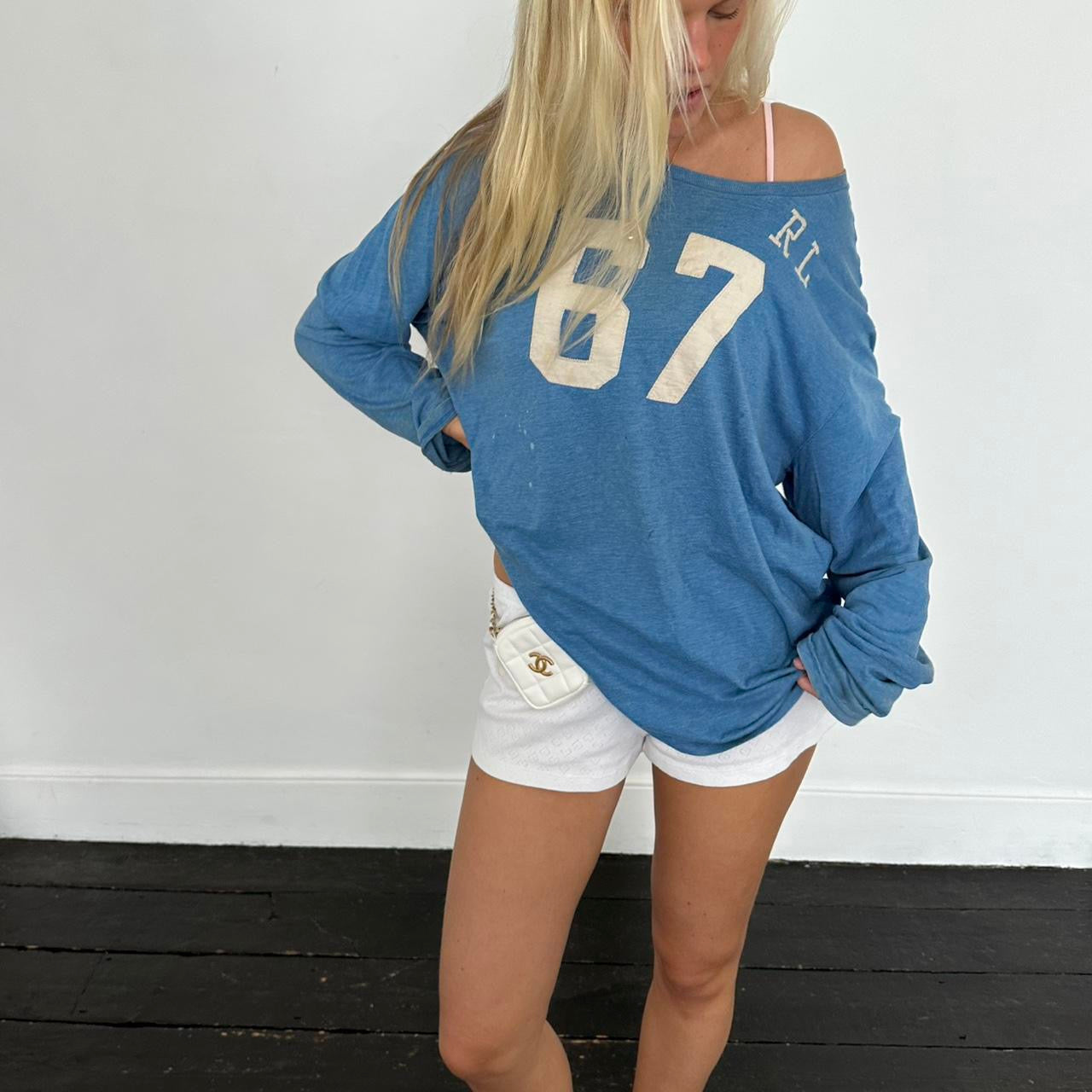 Vintage 90’s Polo Ralph Lauren jersey long sleeve top