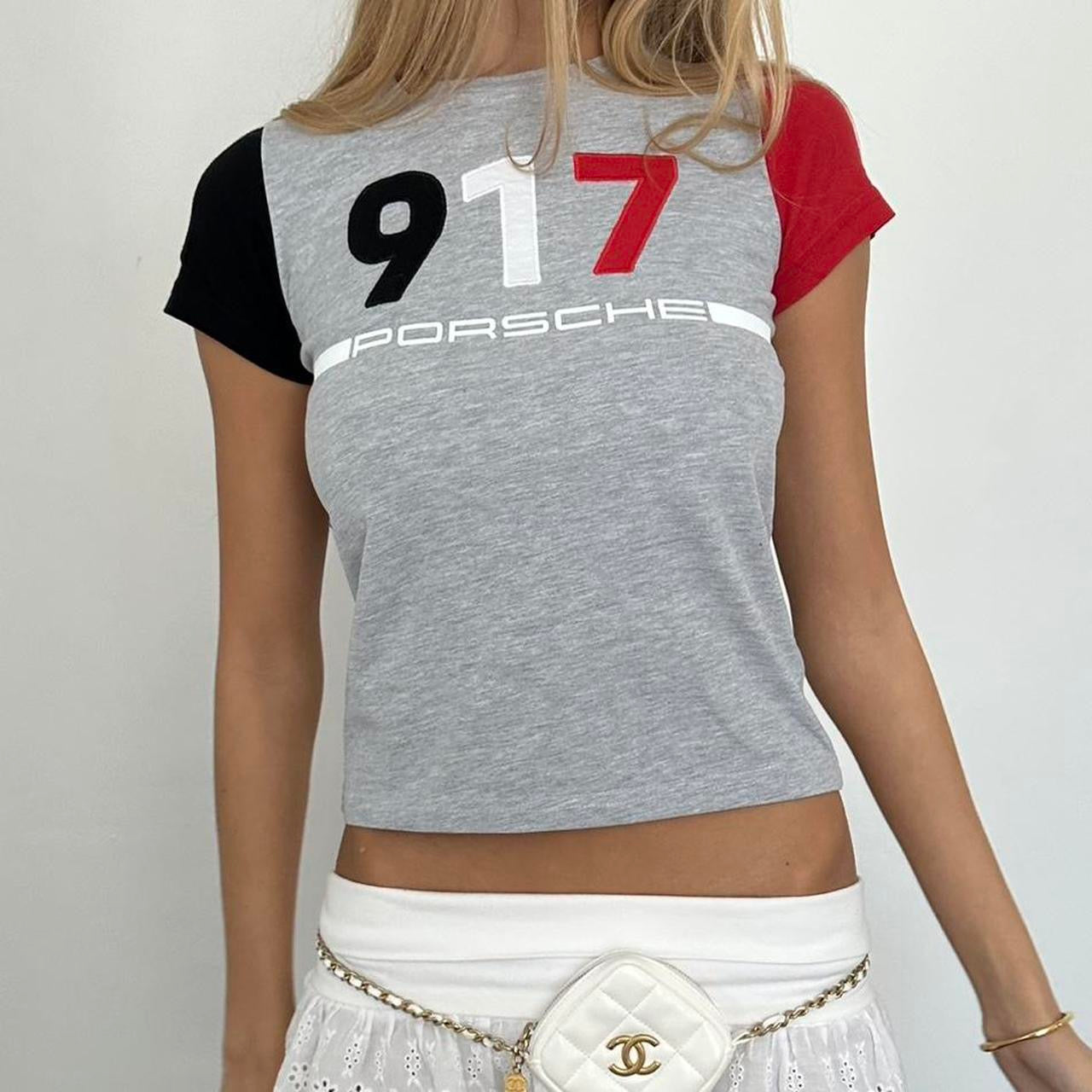 Vintage 2000’s Porsche baby tee