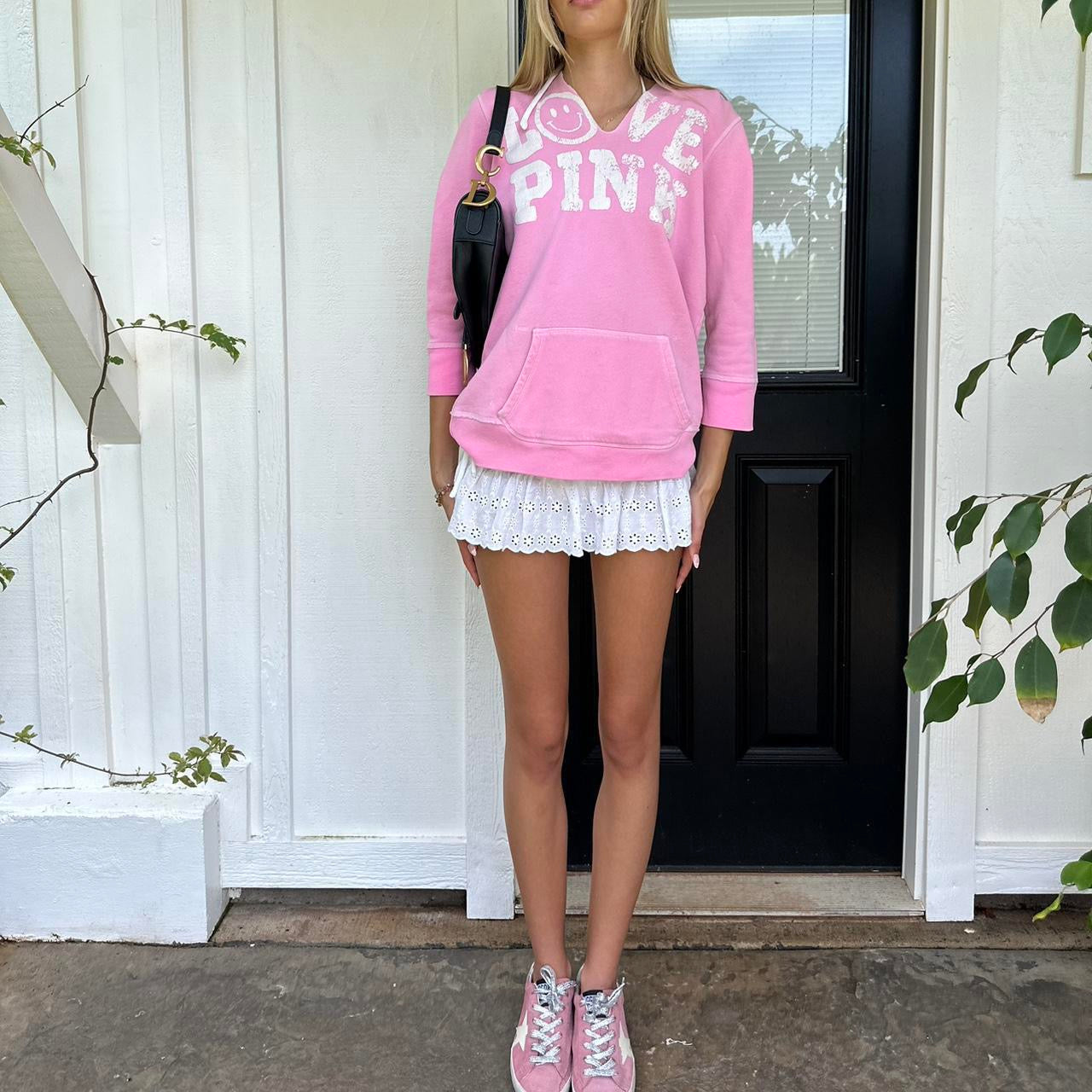 Vintage 2000’s Victoria’s Secret pink rare hoodie