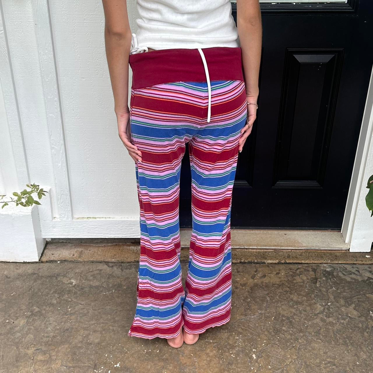 Vintage 2000’s Victoria’s Secret rare striped pants