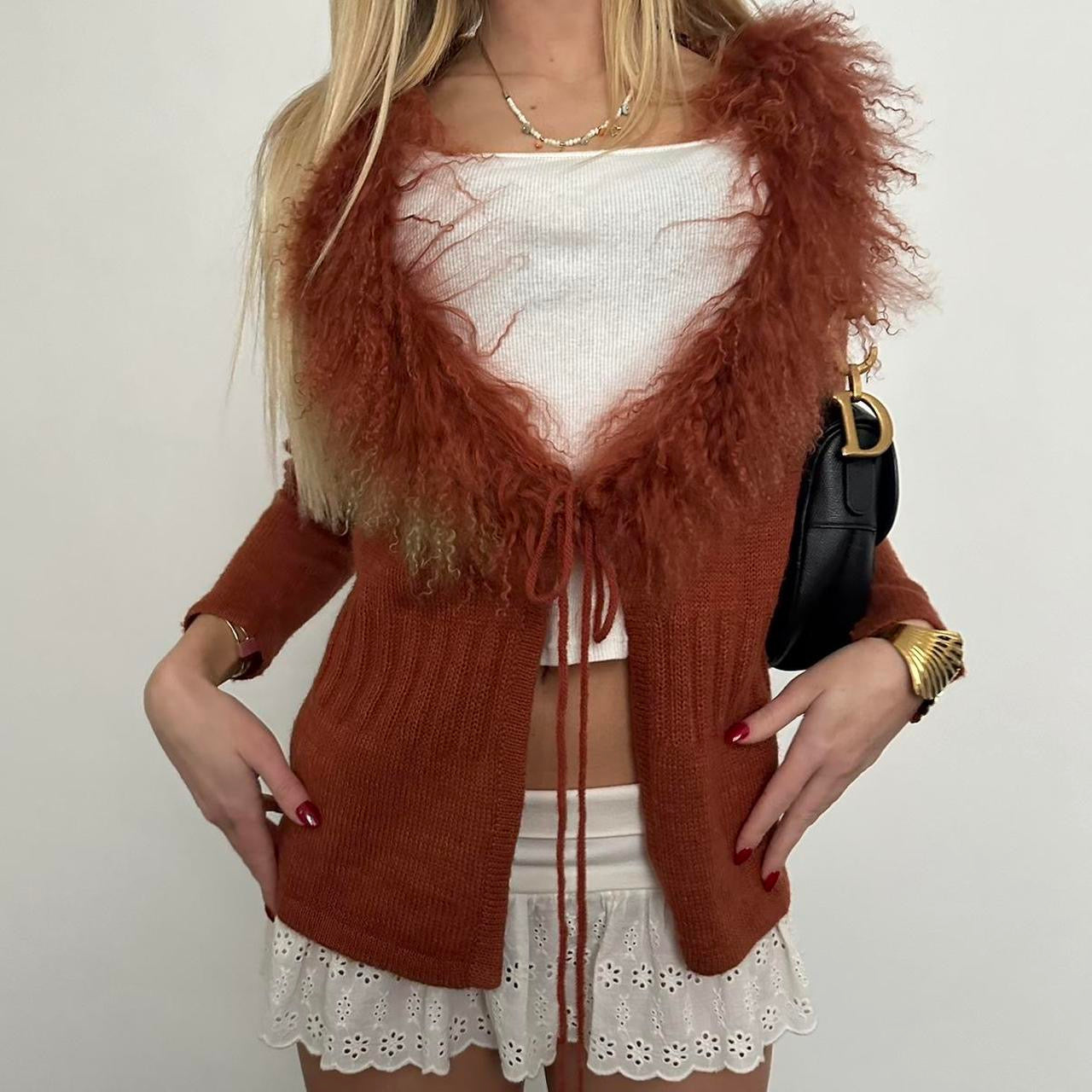 Vintage 2000’s tie up cardigan