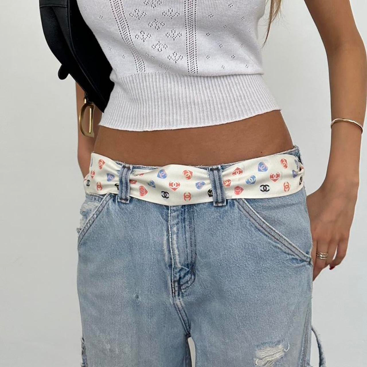 Vintage 90’s blue distressed carpenter jeans