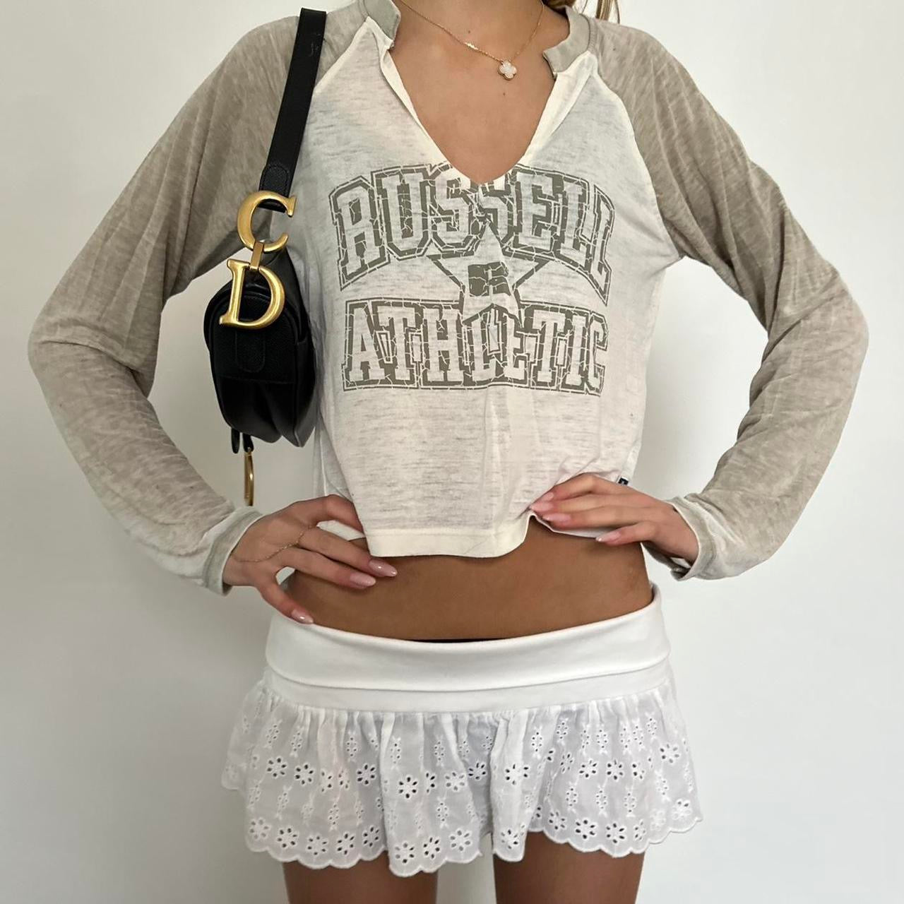 Vintage American graphic long sleeve top