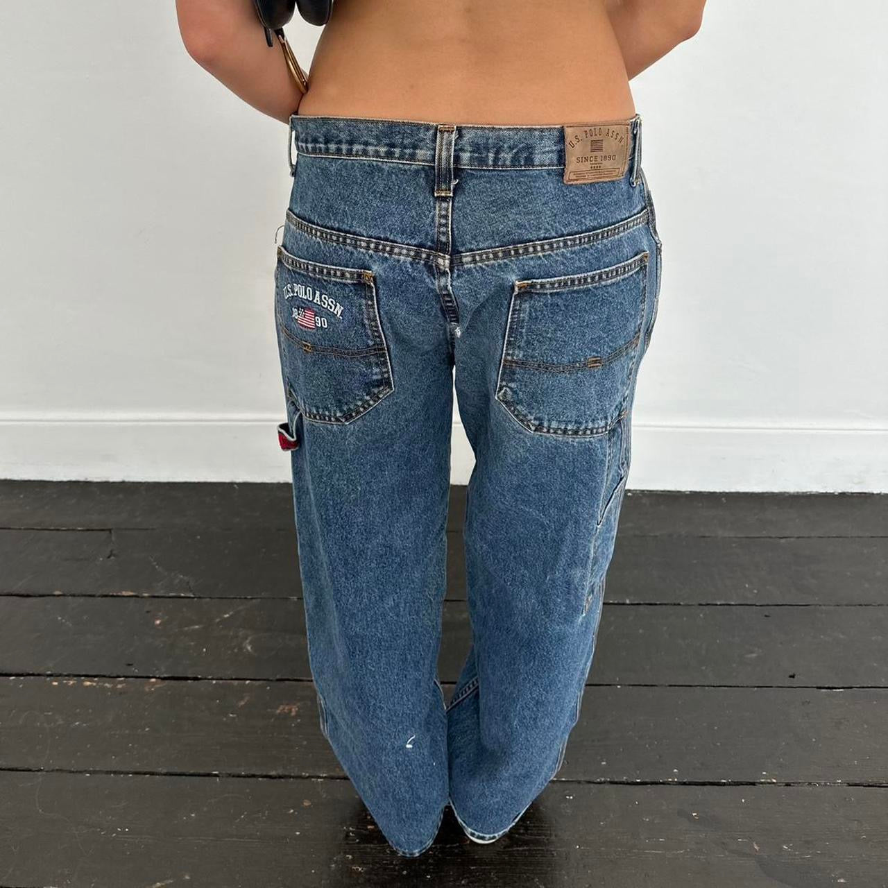 Vintage 2000s blue carpenter jeans