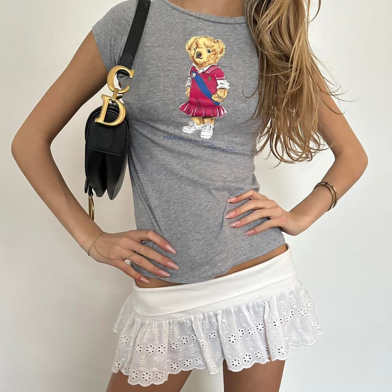 Vintage teddy bear Ralph Lauren baby tee