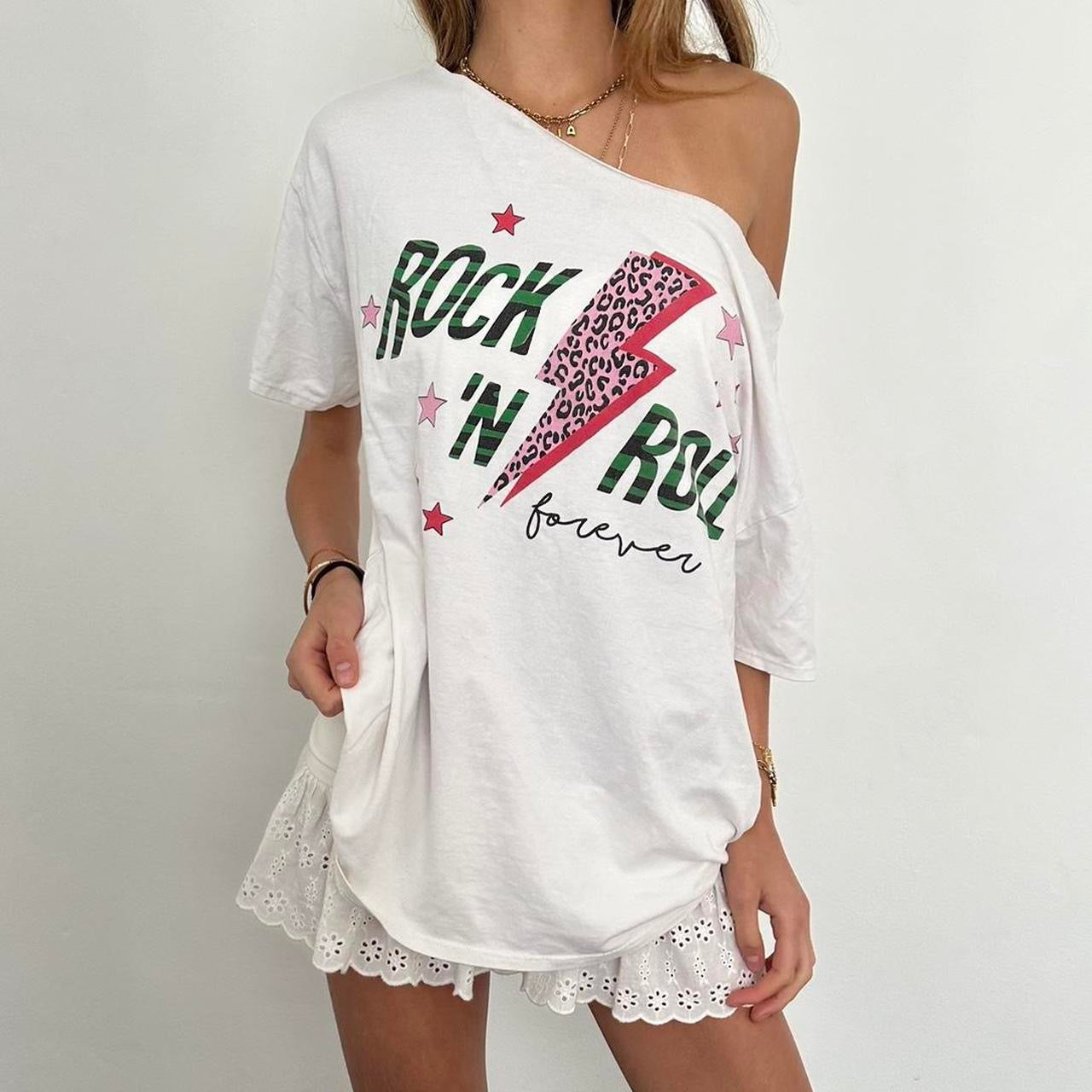 Vintage Rock & Roll top ā”ļøš