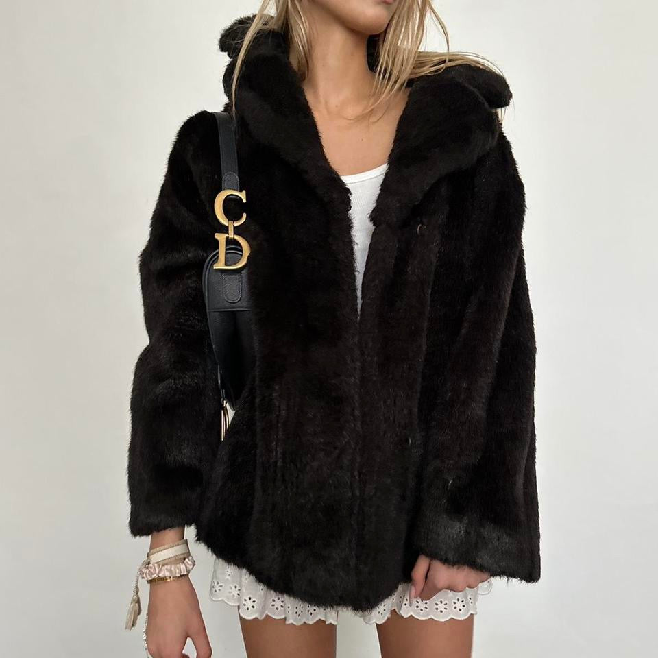 Vintage 90’s faux fur jacket