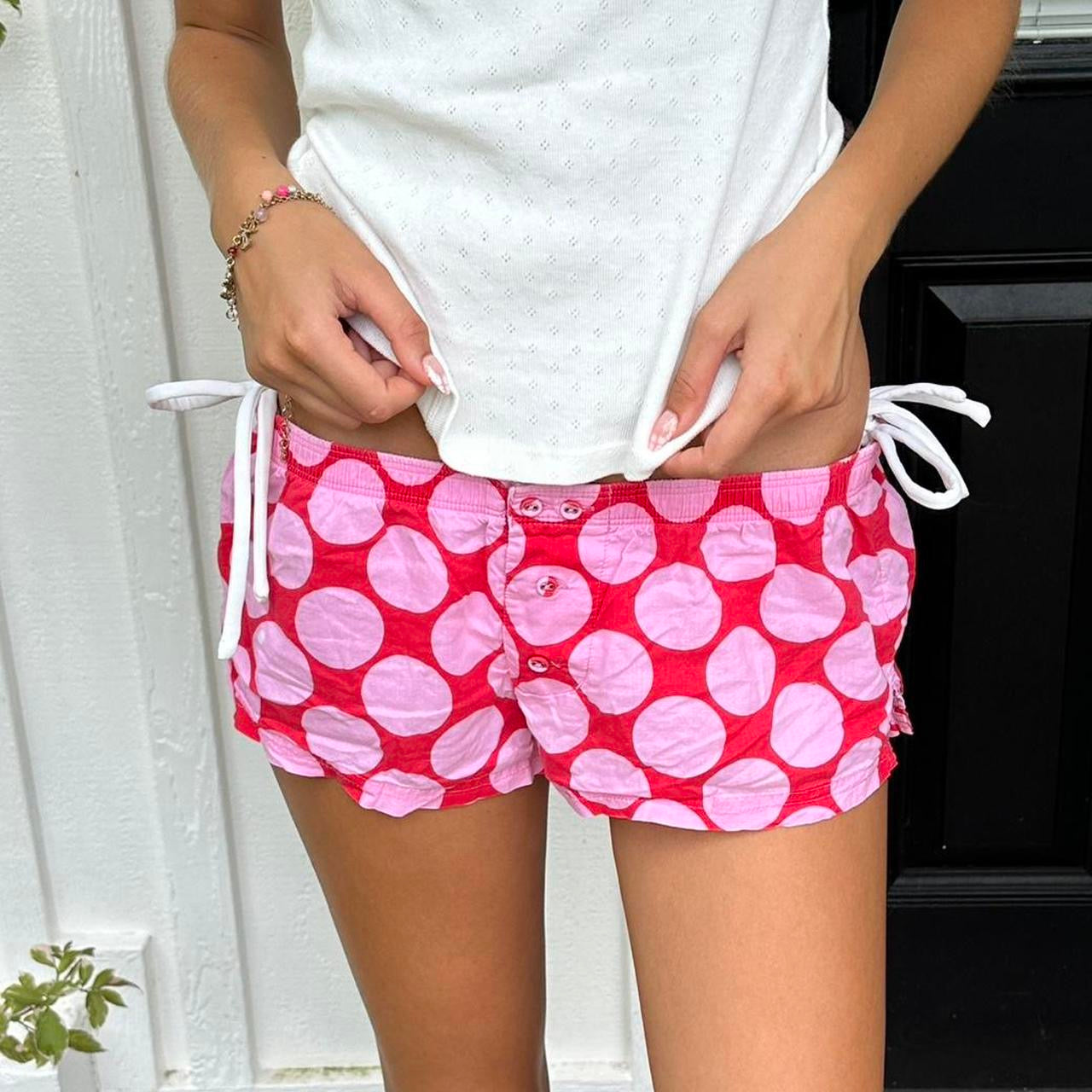 Vintage 2000’s Victoria’s Secret polka dots shorts