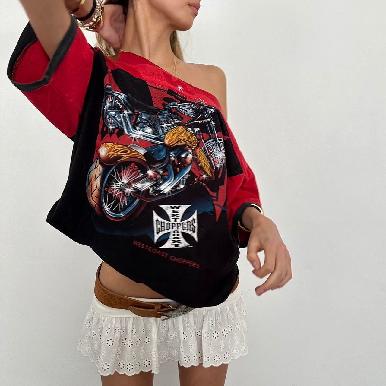 Vintage choppers oversized top š¤