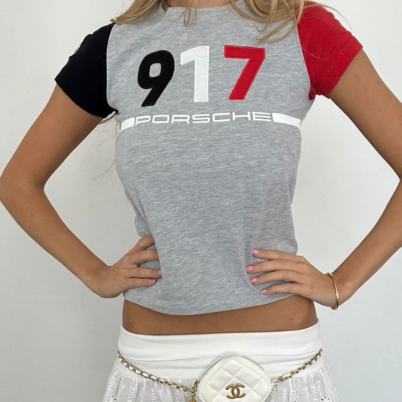 Vintage 2000’s Porsche baby tee