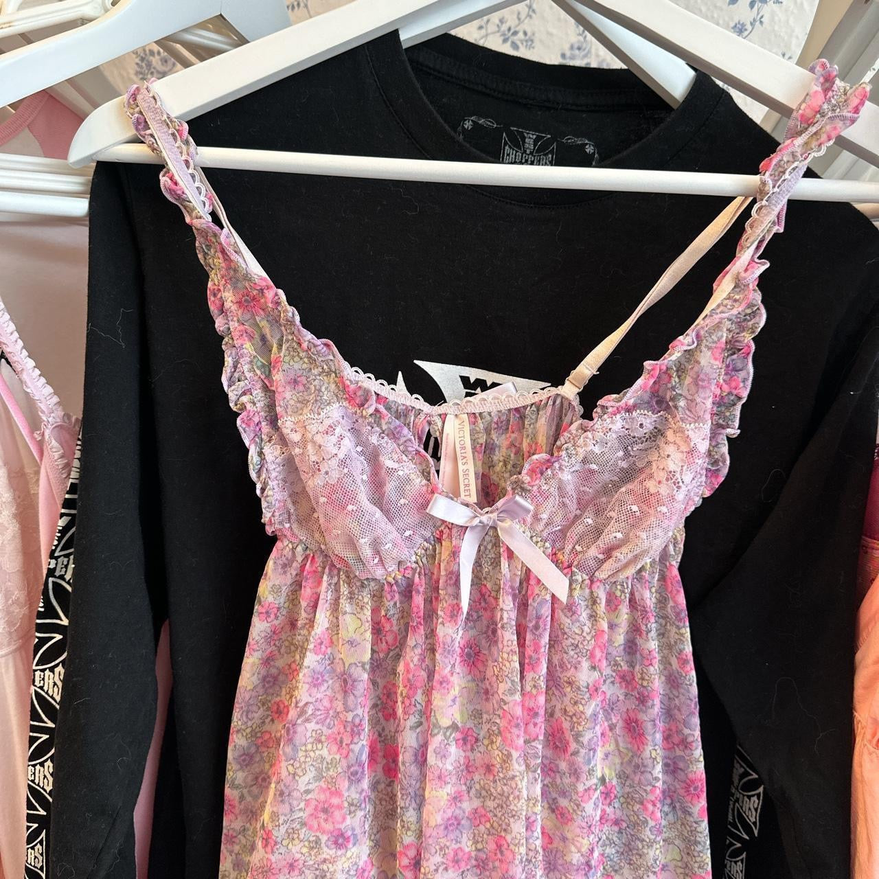 Vintage Victorias Secret delicate babydoll top