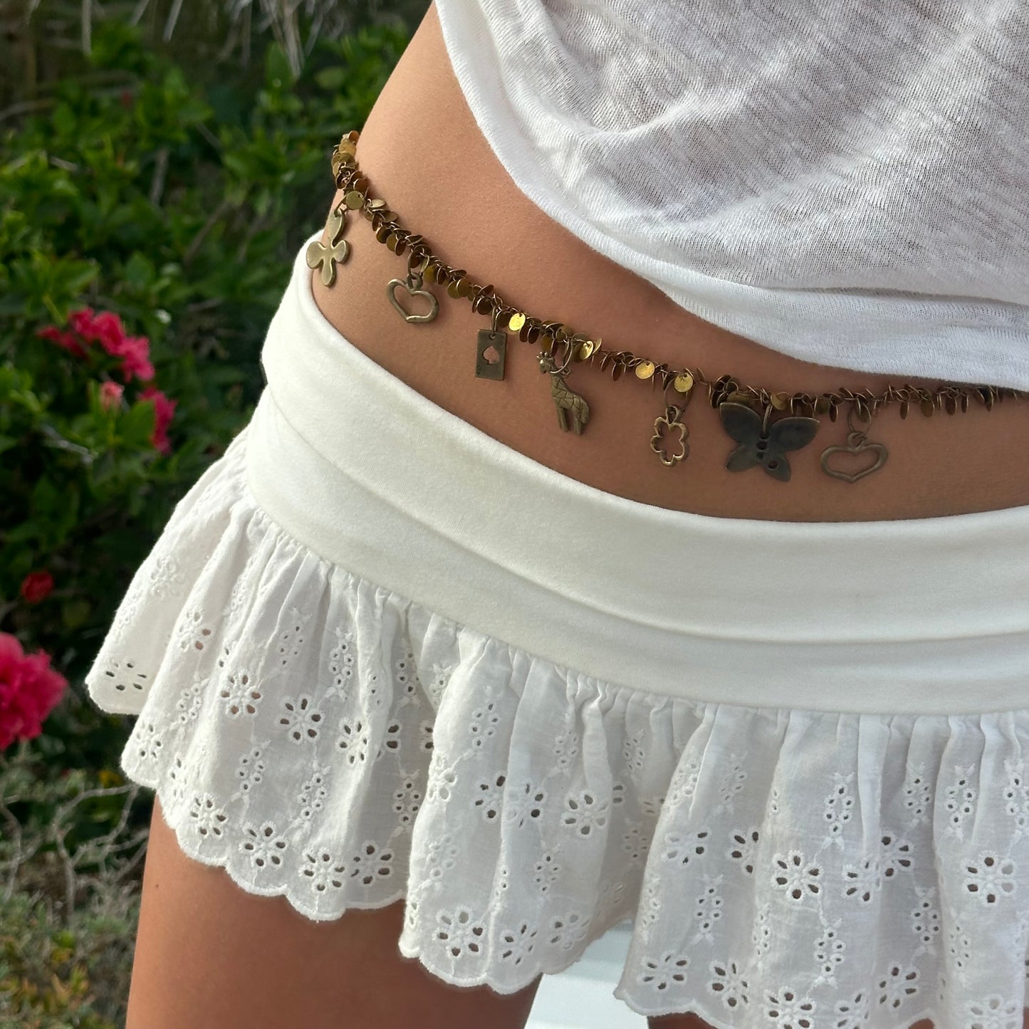 Handmade island belly chain πͺΈπ