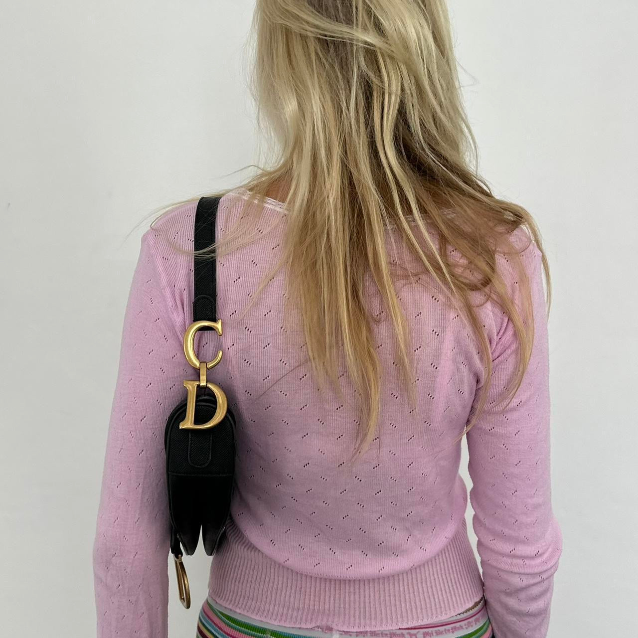 Vintage 90’s pink cardigan layering top
