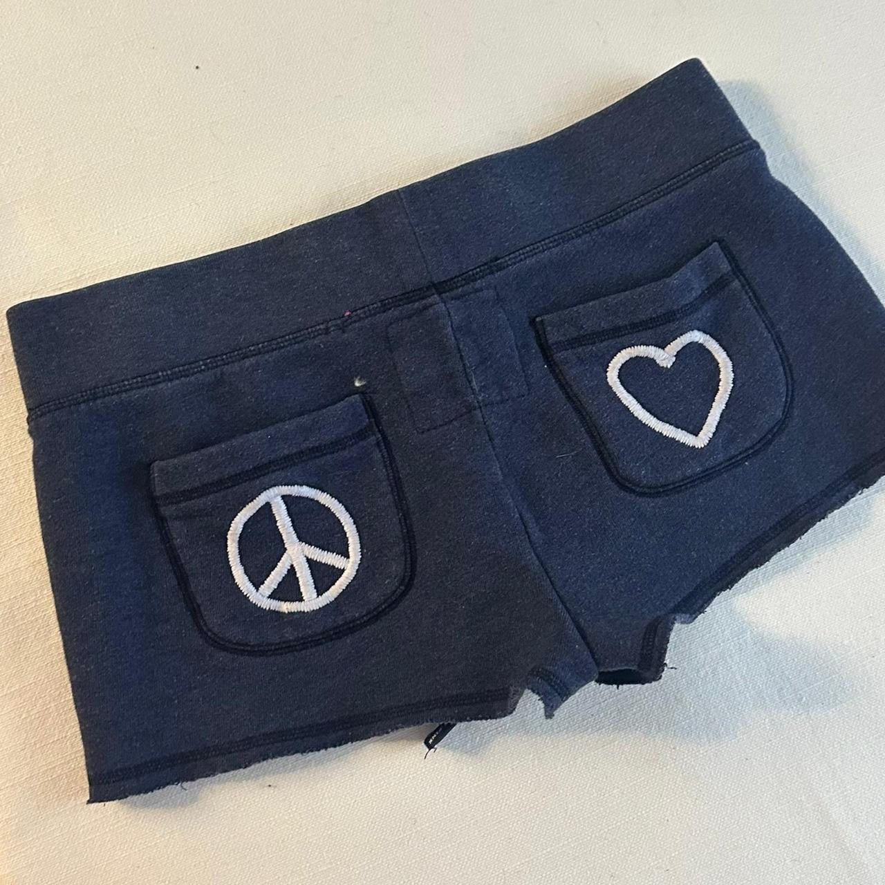 Vintage 2000s Victoria’s Secret peace shorts