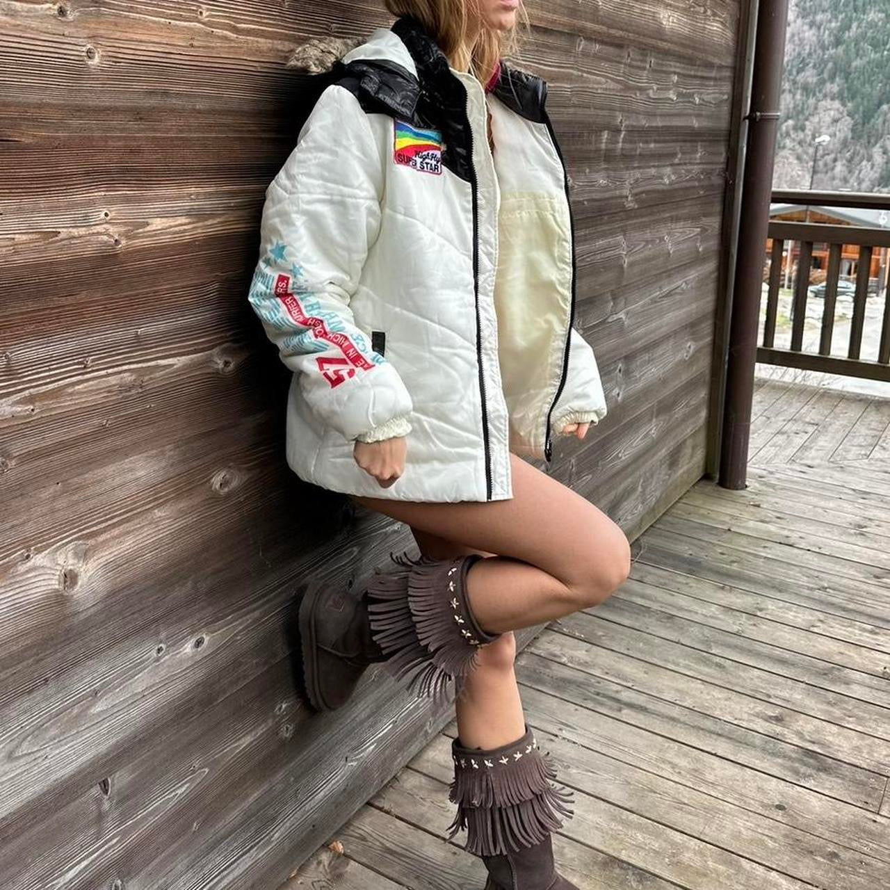 Vintage rare Love Surf white jacket