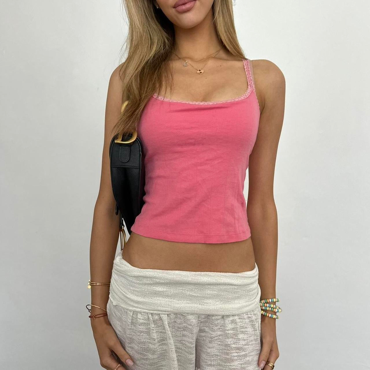 Vintage 2000s pink cami top