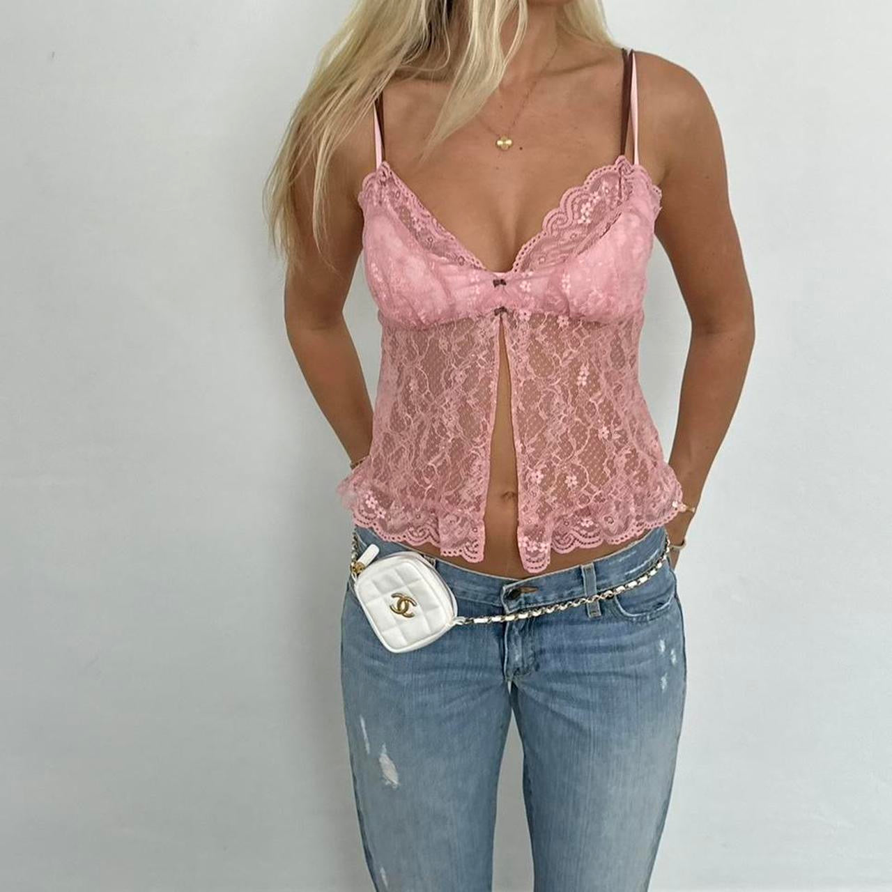 Vintage Victorias Secret babydoll top