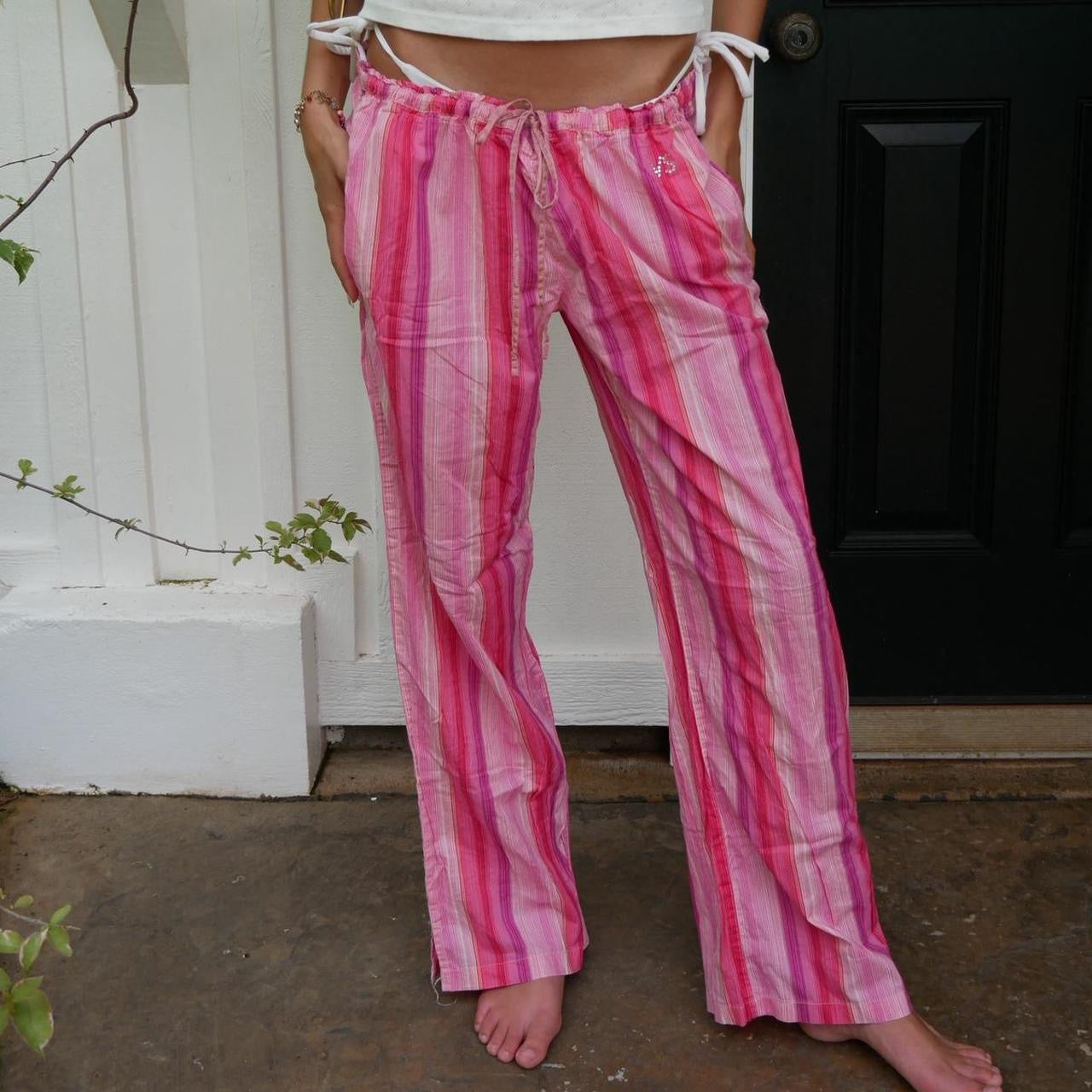 Vintage 2000’s Victorias Secret striped pants