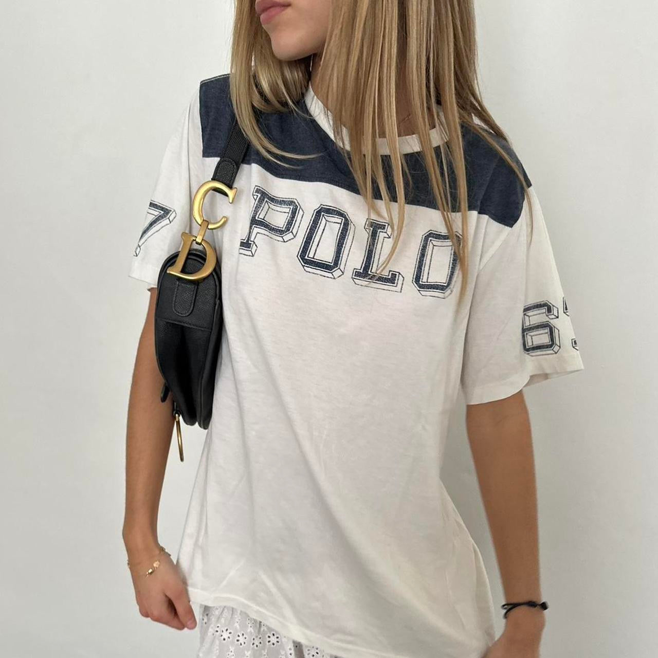 Vintage 90’s Ralph Lauren varsity tee